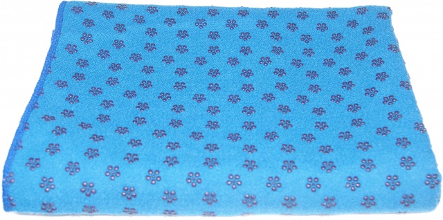 Blue Yoga Towel